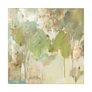 Artey | Teal Forest II - Stretched Canvas - Stretched Canvas - 100 x 100cm