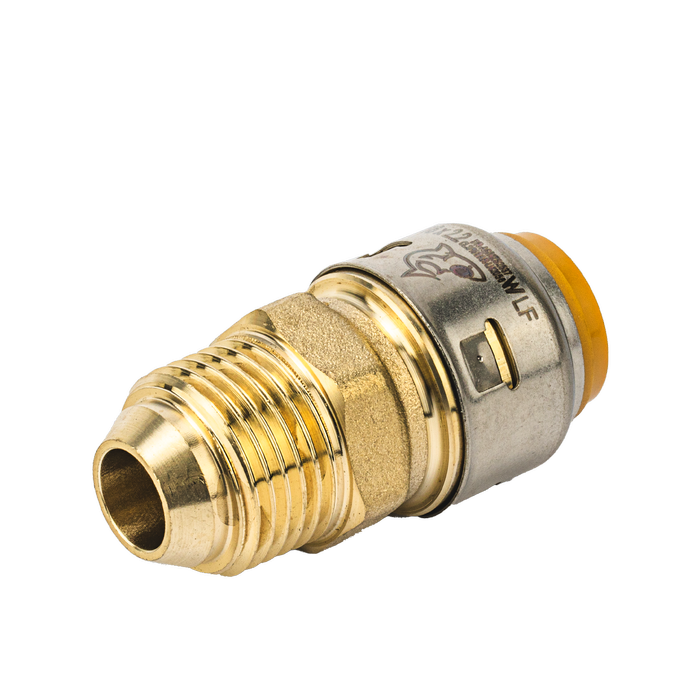 SharkBite Max 16mm x ½″ BSP Male Threaded Flare PEX Adaptor