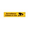 Surveillance Camera In Use Self Adhesive Sign