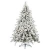 Christabelle 2.3m Snowy Dorchester Pre-Lit Christmas Tree with 1198 Tips