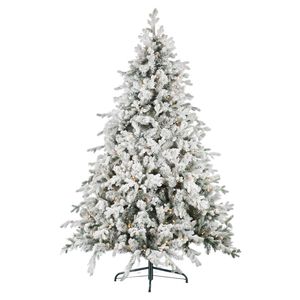Christabelle 2.3m Snowy Dorchester Pre-Lit Christmas Tree with 1198 Tips