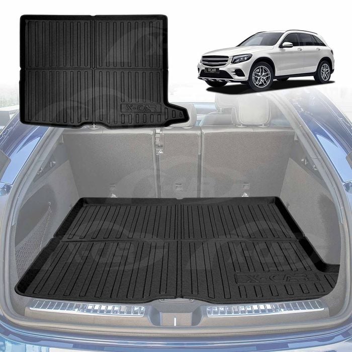 Waterproof Cargo Trunk Mat Boot Liner Luggage Tray Fit for Mercedes-Benz GLC Class 2015-2022