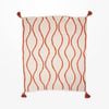DWBH Cotton Slub Throw Blanket 125x150cm Home Decor OCHRE