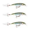 3x Rapala 4cm X Rap Jerkbait/Slashbait Hard Body Fishing Lures - Rainbow Trout
