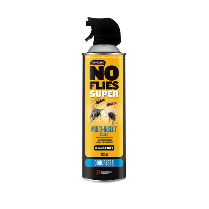 Kiwicare 325g No Flies Super Spray Odourless