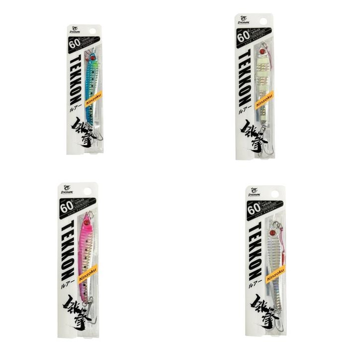 Tekken 60g Metal Lure Pack of 4