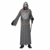 More Than Party Adults Zombie Ghoul Halloween Costume Hooded Tattered Robe Mask
