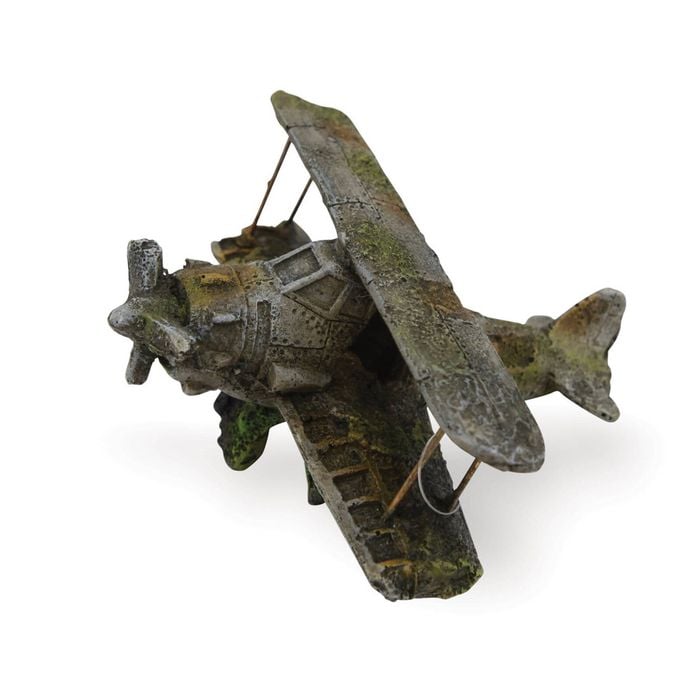 Kazoo Crashed Biplane (18549)