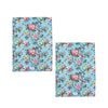 Set of 2 Jardin Peony Cotton Kitchen Tea Towels 50 x 70 cm