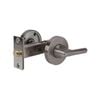 Zanda 60mm Backset Graphite Nickel Disabled Privacy Turn and Release