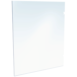 ProtectorAl 1000 x 1200 x 12mm Glass Pool Soft Close Hinge Panel