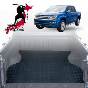 Black Samurai UTE Tub Mat Tray Liner for VolksWagen Amarok Dual Cab 2010 - 2022