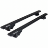 Byd Shark 6 With Roof Rails 2024 Onwards Sportz Rx Black 2 Bar Roof Rack (jc-04971)