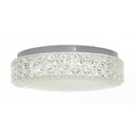 Telbix White/Clear Amelia 28 Led Oyster