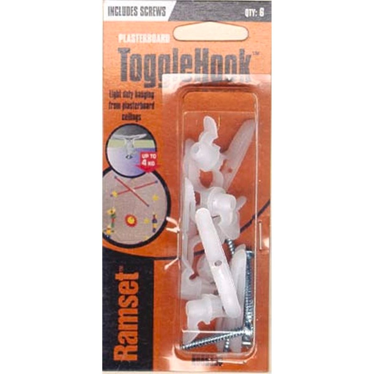 Ramset Spring ToggleHook with Screws 6pk - Bunnings New Zealand