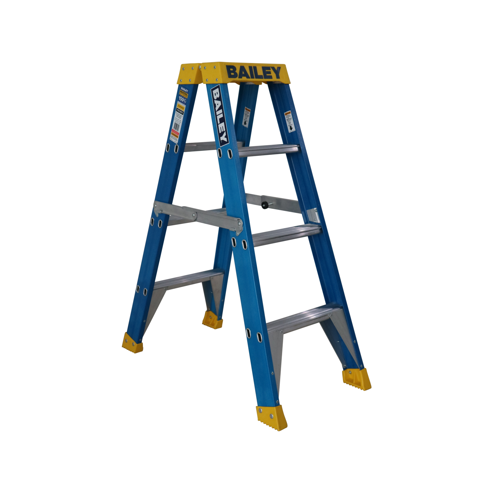 Bailey Ladders 1.2m 150Kg Fiberglass Double Sided Step Ladder