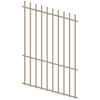 ProtectorAl 350 - 1200 x 1800mm Paperbark Raked Up to 15º Batten Pool Fence Panel