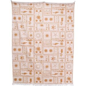 LVD Microfibre XL Soft Absorbent Outdoor Travel Beach Towel 150x200cm Postcard