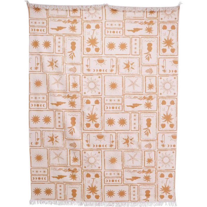 LVD Microfibre XL Soft Absorbent Outdoor Travel Beach Towel 150x200cm Postcard