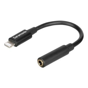 Saramonic SR-C2002 3.5mm TRRS Female to Lightning Adapter Cable