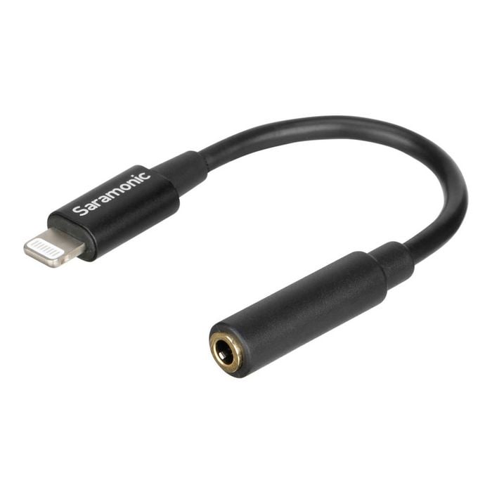 Saramonic SR-C2002 3.5mm TRRS Female to Lightning Adapter Cable