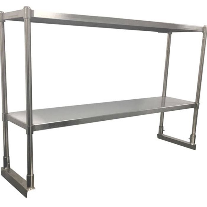 DOUBLE OVER SHELVES W2100 X D300 X H750 SOS221