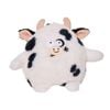 Happy Tails Round Cow Plush Toy