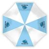 NRL Compact Umbrella - Cronulla Sharks - Rain - Glovebox - 60cm Length W17cm