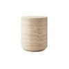 Home Bazar Taormina Travertine Stool
