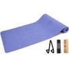 METEOR 183x65cm TPE Yoga Mat in 6mm Thickness (Pink Blue)