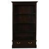 Centrum Furniture Tasmania 2 Drawer Bookcase (Chocolate)