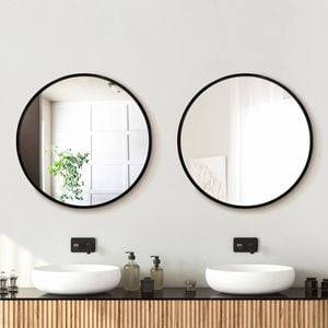 Embellir 60cm Round Wall Mirror X2