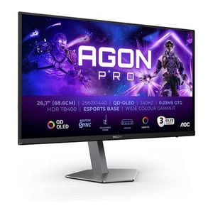 Aoc Ag276qzd2 27" Qhd Oled 0.03ms 240hz Height Adjustable Monitor