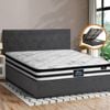 Oikiture Bed Frame Double Size Gas Lift Beds with Mattress COTI