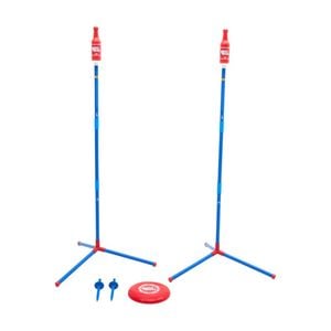 Do U Play Games Disc Duel Throwing Game W/ Adjustable Poles 3y+ Blue/red