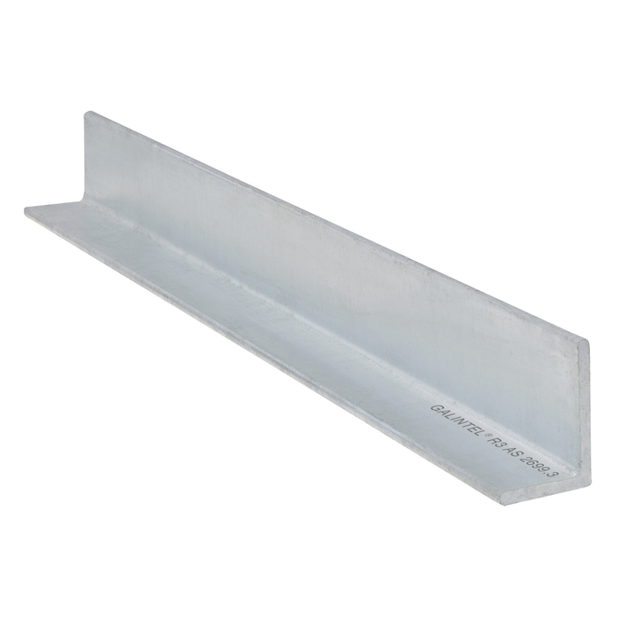 Galintel 100 x 75 x 10 x 3000mm Traditional Angle