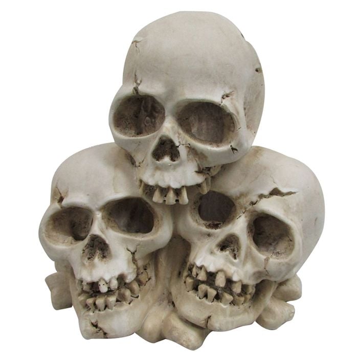 Urs Ornament 3 Skull Cave Reptile Accessory 19 X 15 X 18cm