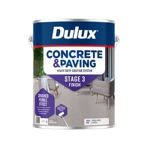 Dulux 10L Concrete & Paving Crushed Pebble Effect - Anchor Bay