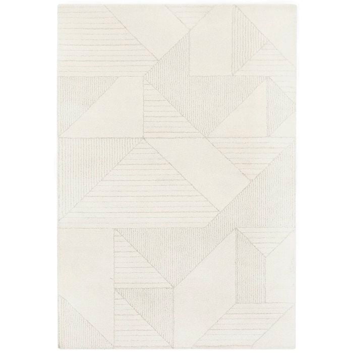 The Rug Connection Gracial 822 Natural White 340x240cm - Extra Large Indoor Floor Rug