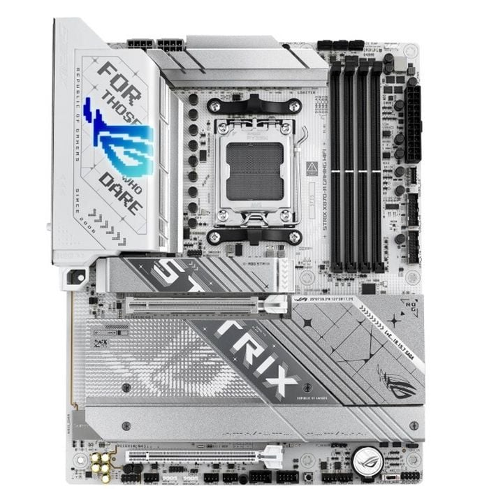 Asus Amd Rog Strix X870-a Gaming Wifi (am5) Atx Motherboard 4x Ddr5 192gb, 1x Pcie 5.0 X16 Slot, 4 X M.2 Slots