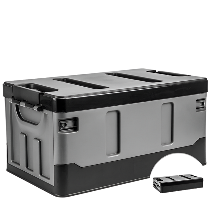 NNEOBA Foldable Camping Storage Box Waterproof Black