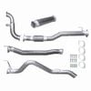 Ignite Exhausts Turbo Back For Holden Rg Colorado 2.8l 3" No Cat With Hotdog Raw Aluminised Steel