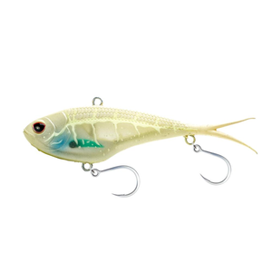 Nomad Design Vertrex Max 150mm 102g Soft Vibe Fishing Lure White Glow