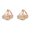 2PK Bambury Sadie Insulated Food Carrier Cooler Bag 40x27cm