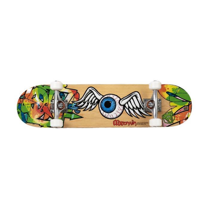 Adrenalin 79cm Halfpipe Eyeball High Speed Stunt Sport Skateboard Adult/Teen