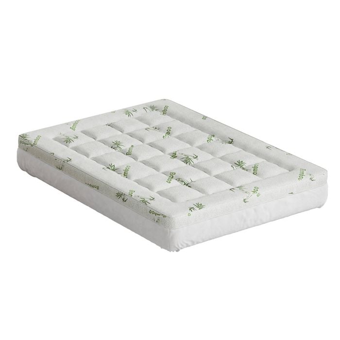 Giselle Pillowtop Topper 7.5cm Bamboo Pad With 45cm Pocket Double