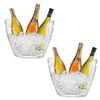 Serroni Vino Gondola Drinks Tub Set Of 2 | 6.8l
