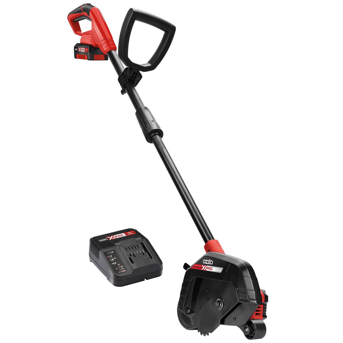 Ozito PXC 18V Cordless Lawn Edger 4.0Ah Kit PXLEK-1840 - Bunnings Australia