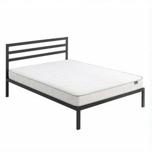 Zinus Single Metal Bed Frame & Bonnell Spring Mattress Set, Essential Inner Spring