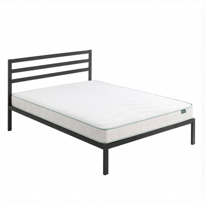 Zinus Single Metal Bed Frame & Bonnell Spring Mattress Set, Essential Inner Spring